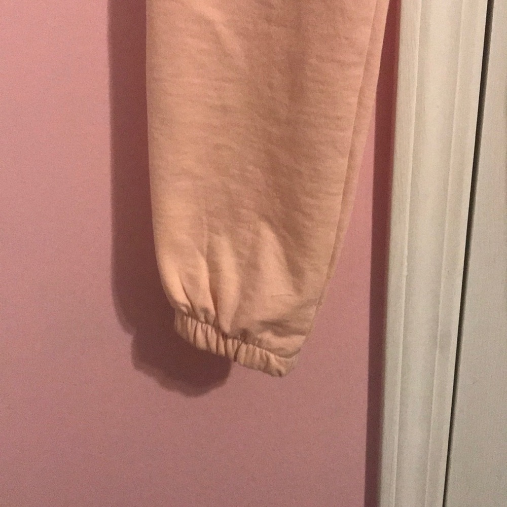 NWOT Nasty Gal blush pink sweatpants joggers - Picture 4 of 6